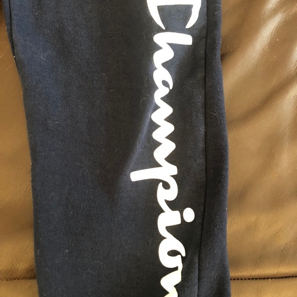 Champion sweatpants. Boys Large. Blue - Picture 2 of 5